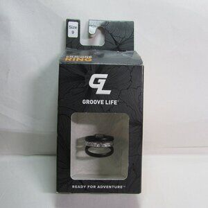Groove Life Women's Size 9 Stackable Rose Breathable Silicone Ring